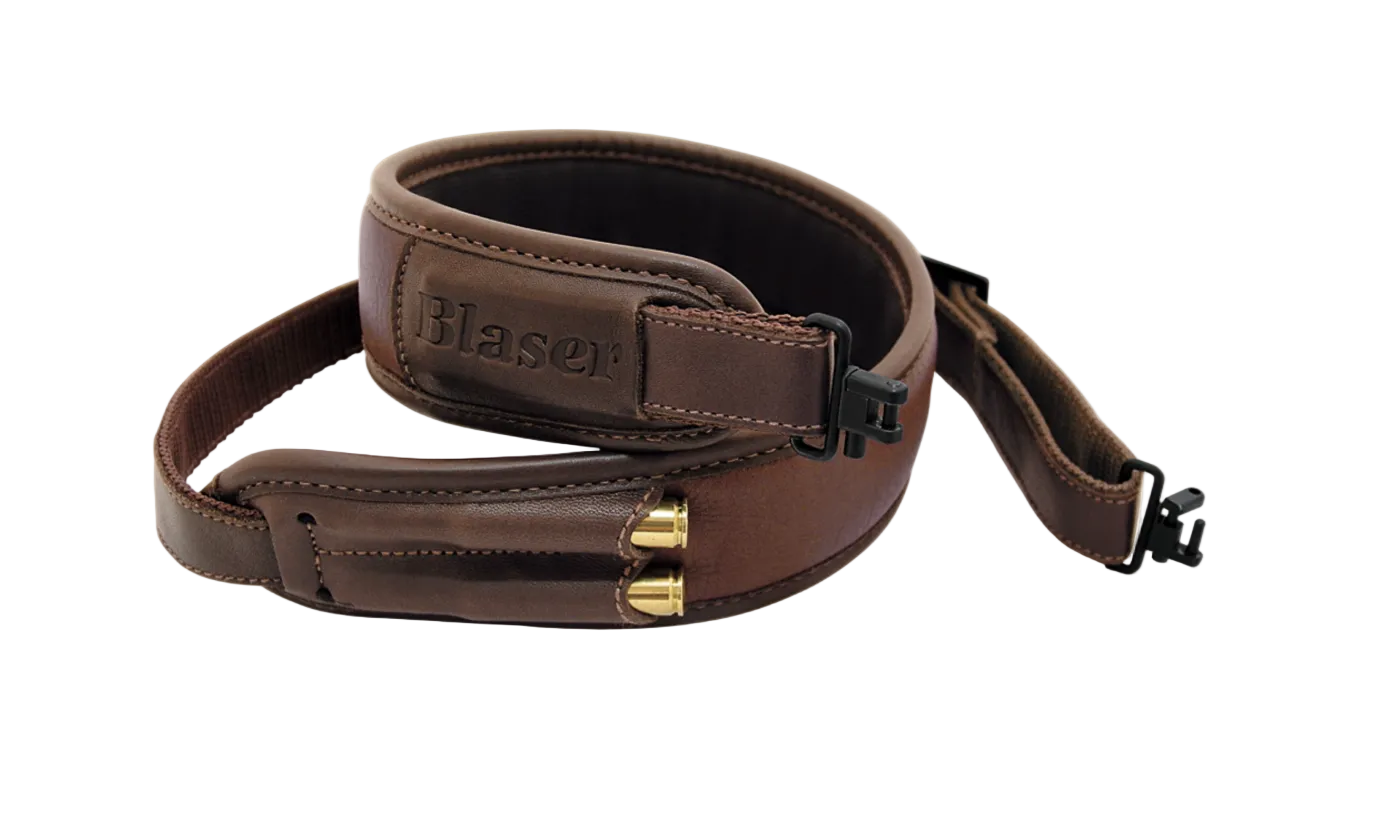 Blaser Rifle Sling, Brown Leasther.