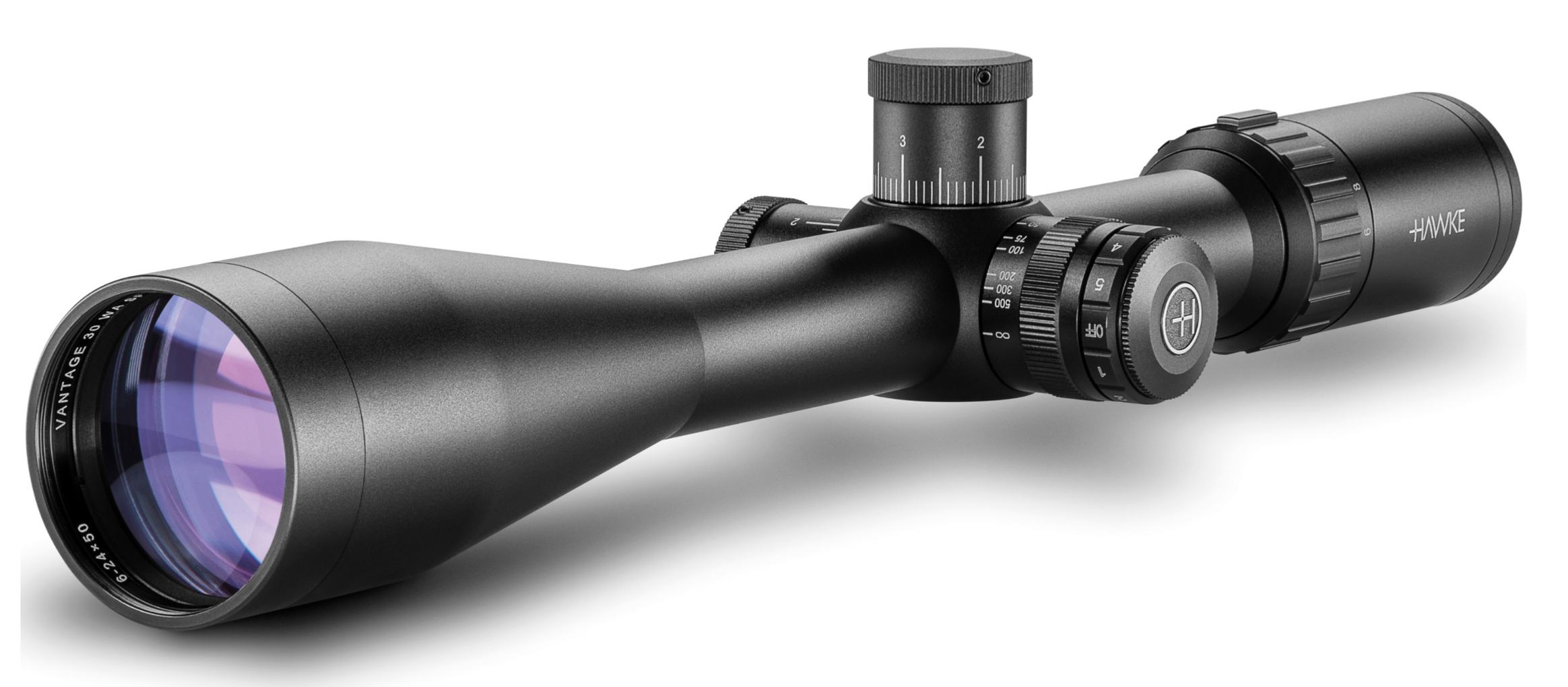 HAWKE VANTAGE 30 WA SF 6-24×50 HALF MIL DOT IR - 14297