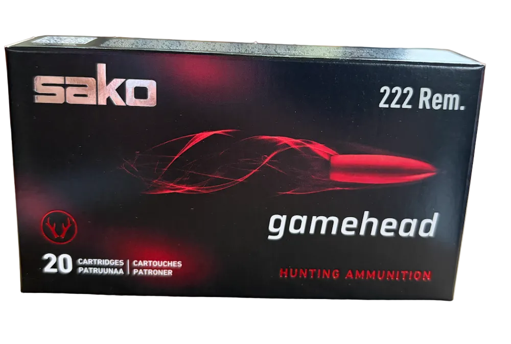 Sako .222 Gamehead Soft Point 50g