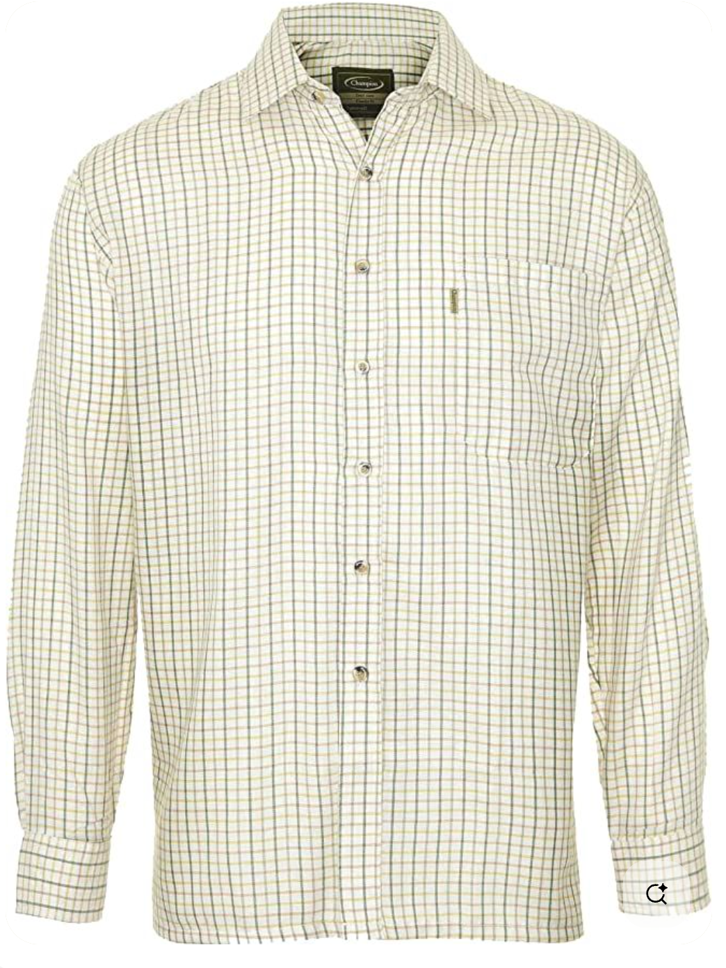 Champion Tattersall Long Sleeve Shirt Classic Fi
