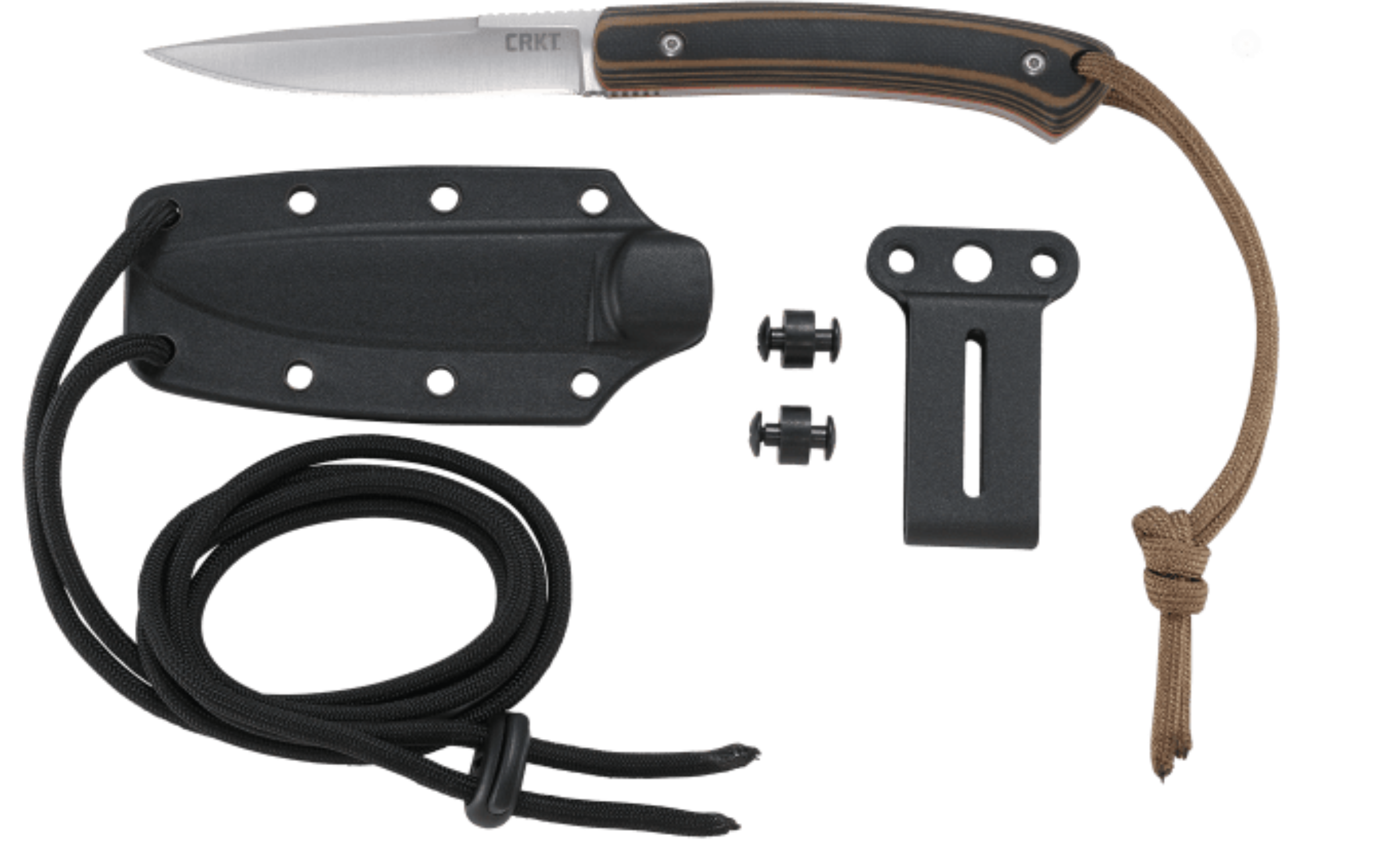 CRKT Biwa Fixed Blade Outdoor Survival Knife (2382)