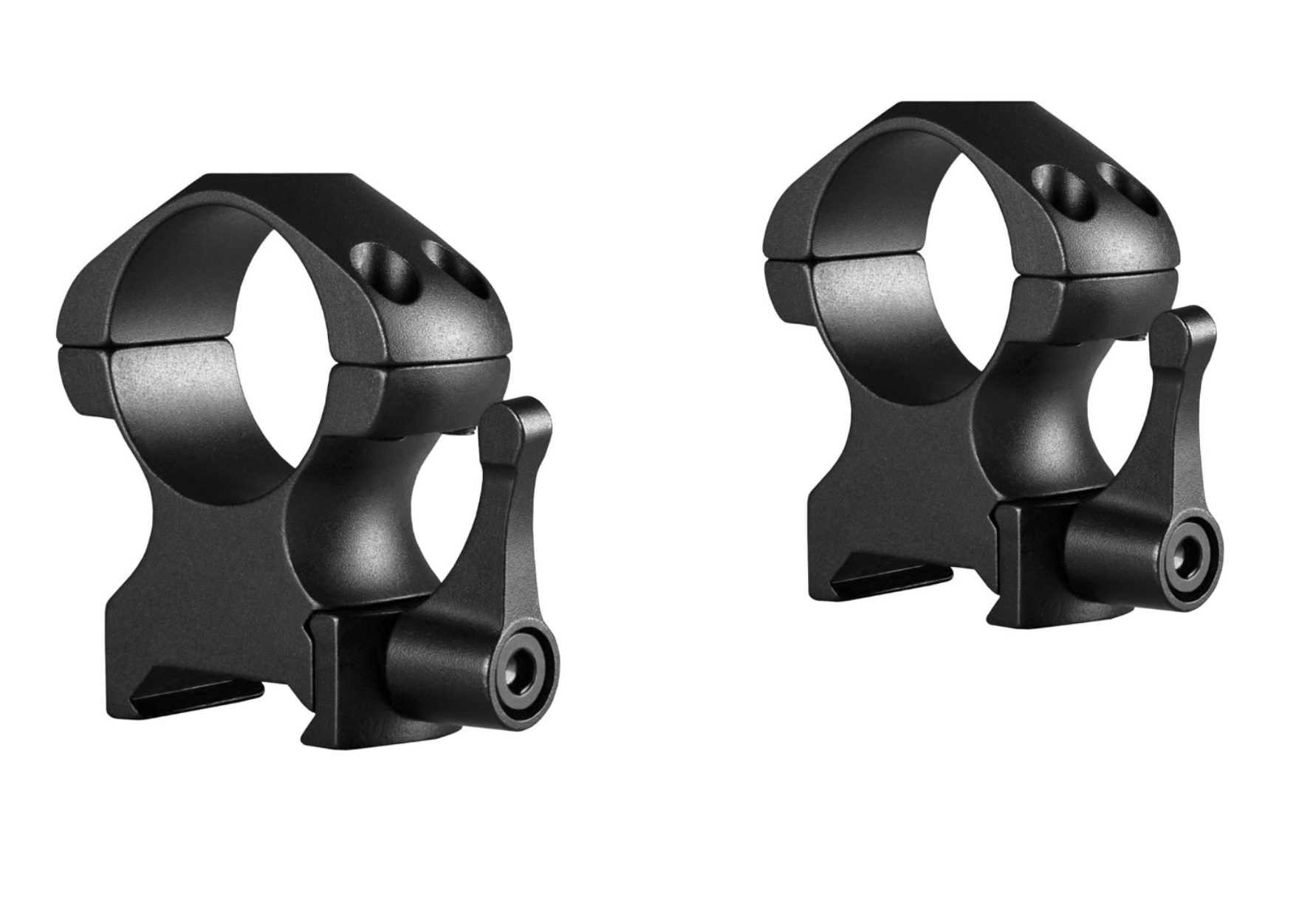 Hawke Precision Steel Ring Mounts 1" 2 Piece Weaver QR Lever (23012)