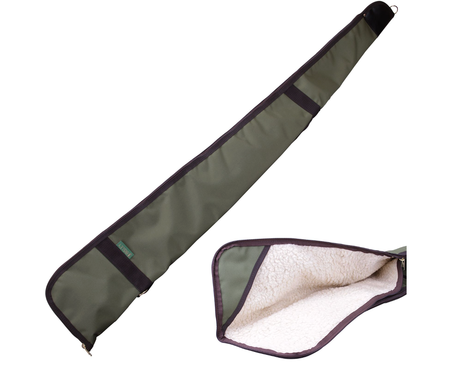 Canvas Green Rifle and shotgun Slip By Bisley
