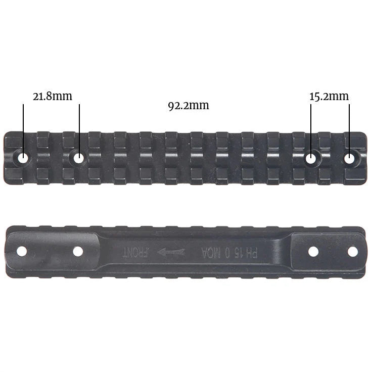 Contessa Picatinny Rail for Bergara B14 Short